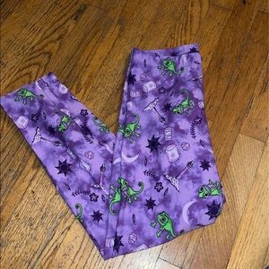 Disney rapunzel tie dye leggings